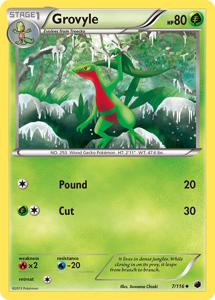 Grovyle - Plasma Freeze SET-7