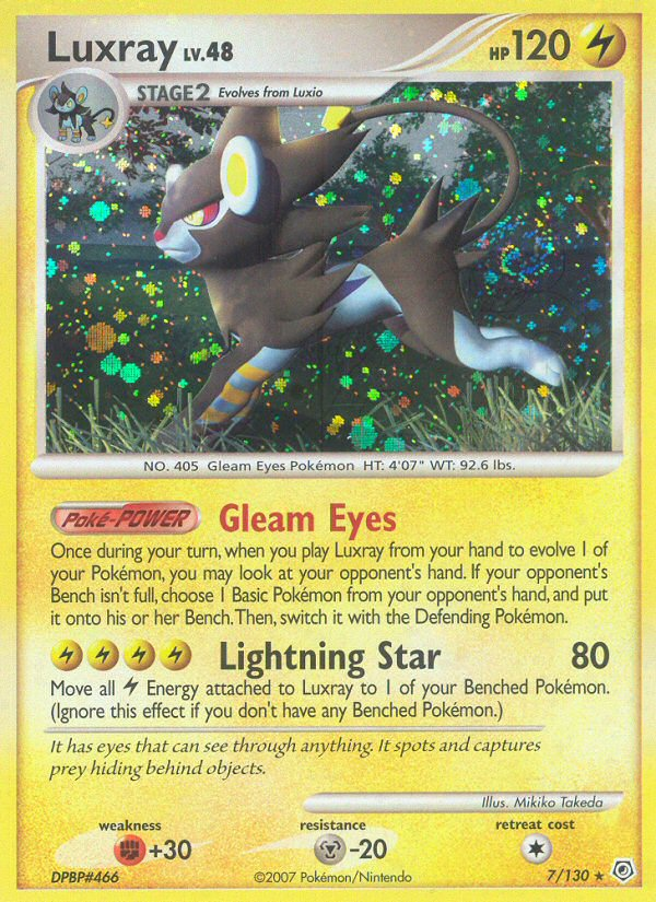 Luxray - Diamond & Pearl SET-7