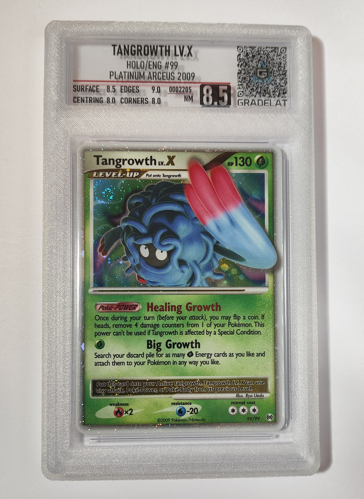 Tangrowth LV.X Arceus SET-99 — imagen del vendedor