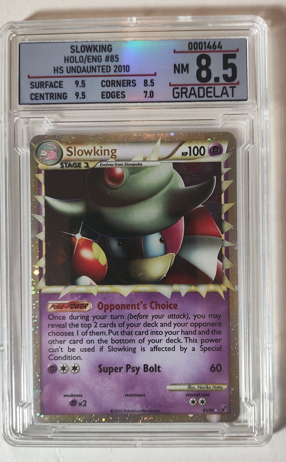 Slowking Undaunted SET-85 — imagen del vendedor