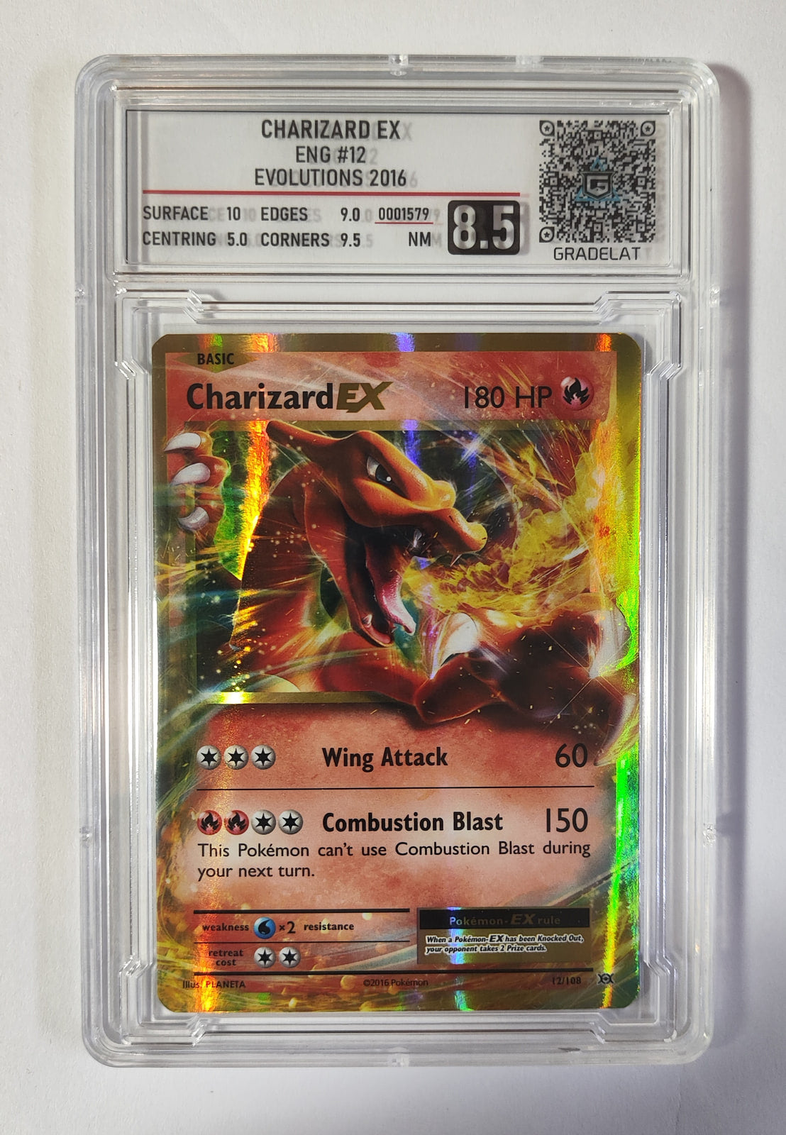Charizard-EX Evolutions SET-12 — imagen del vendedor