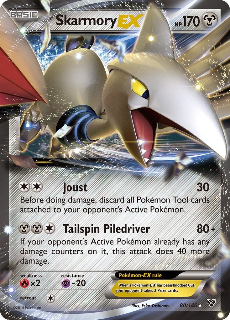 Skarmory-EX - XY SET-80