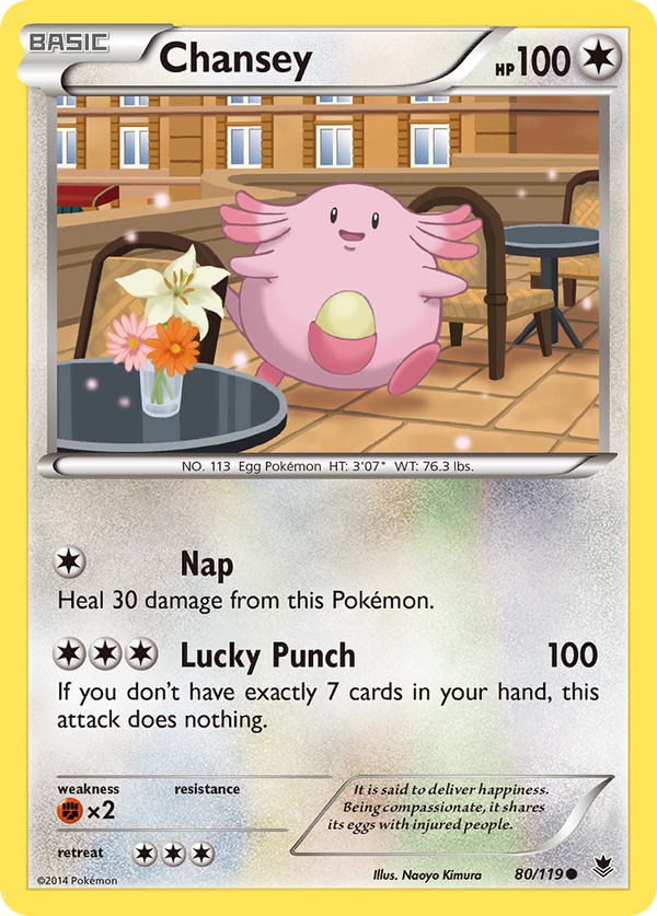 Chansey - Phantom Forces SET-80