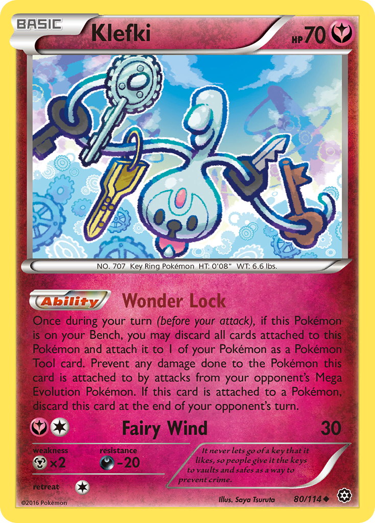 Klefki - Steam Siege SET-80