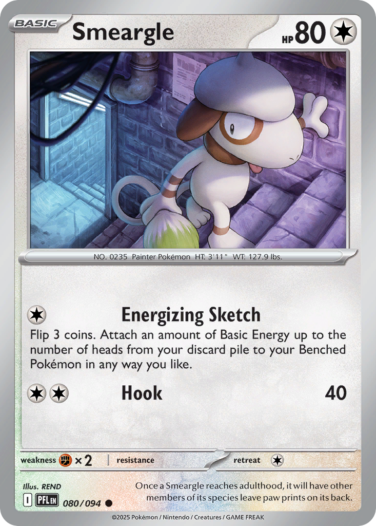 Smeargle - Phantasmal Flames SET-80