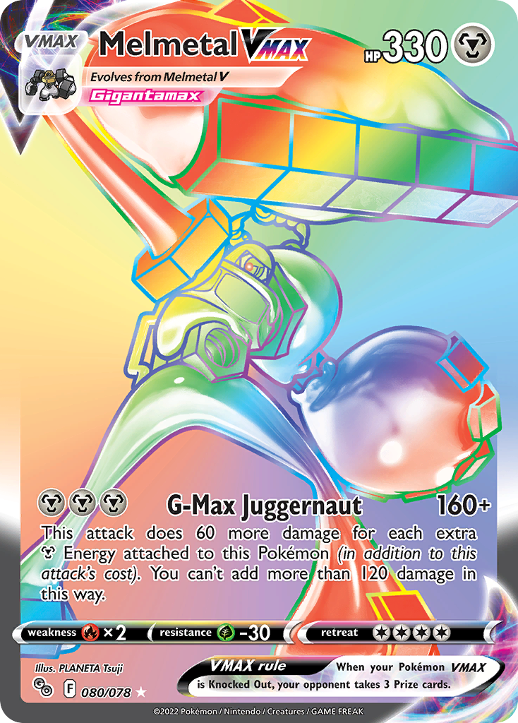 Melmetal VMAX - Pokemon GO SET-80