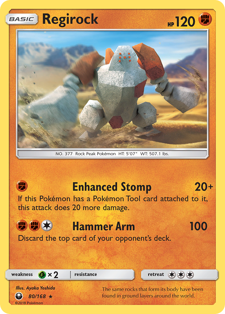 Regirock - Celestial Storm SET-80