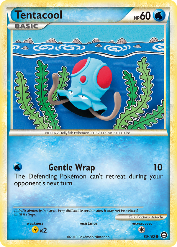 Tentacool - HS Triumphant SET-80