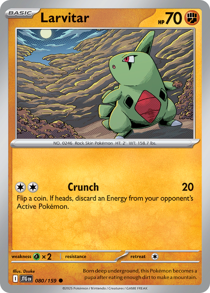 Larvitar - Journey Together SET-80