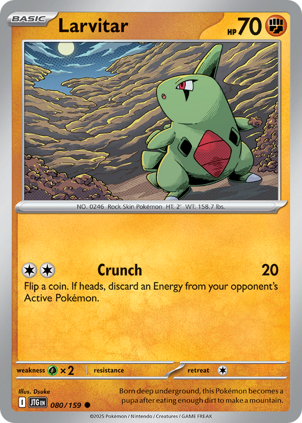 Larvitar - Journey Together SET-80