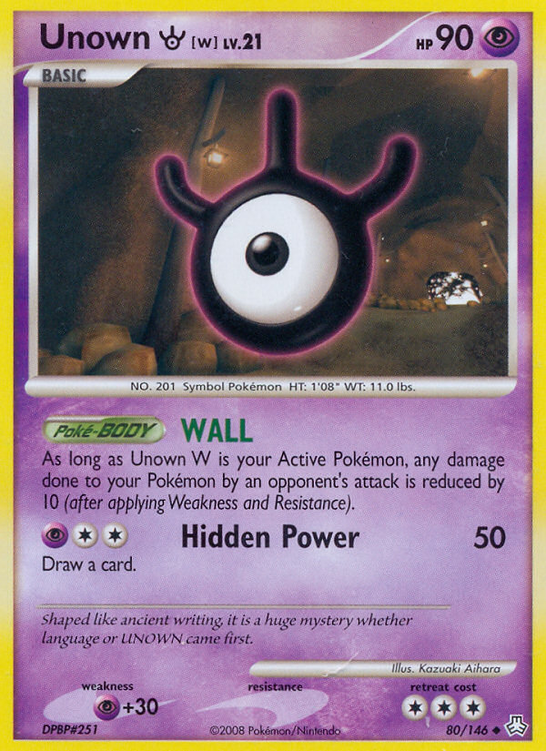 Unown [W] - Legends Awakened SET-80