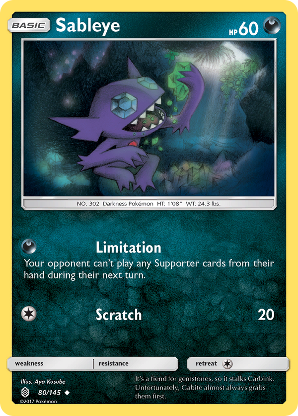 Sableye - Guardians Rising SET-80