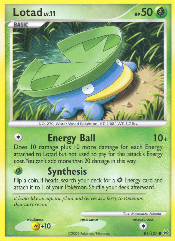 Lotad - Platinum SET-81