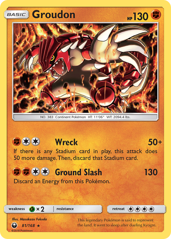 Groudon - Celestial Storm SET-81