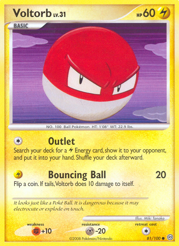 Voltorb - Stormfront SET-81