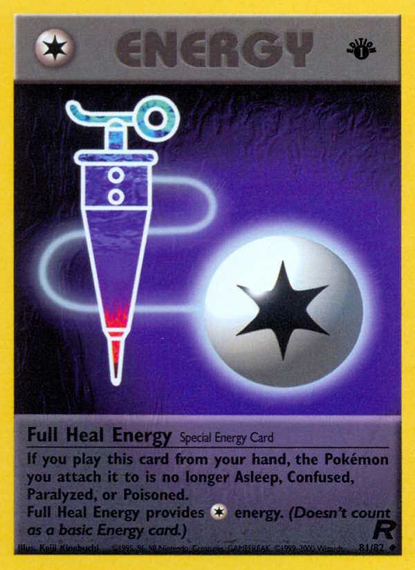Full Heal Energy - Team Rocket SET-81
