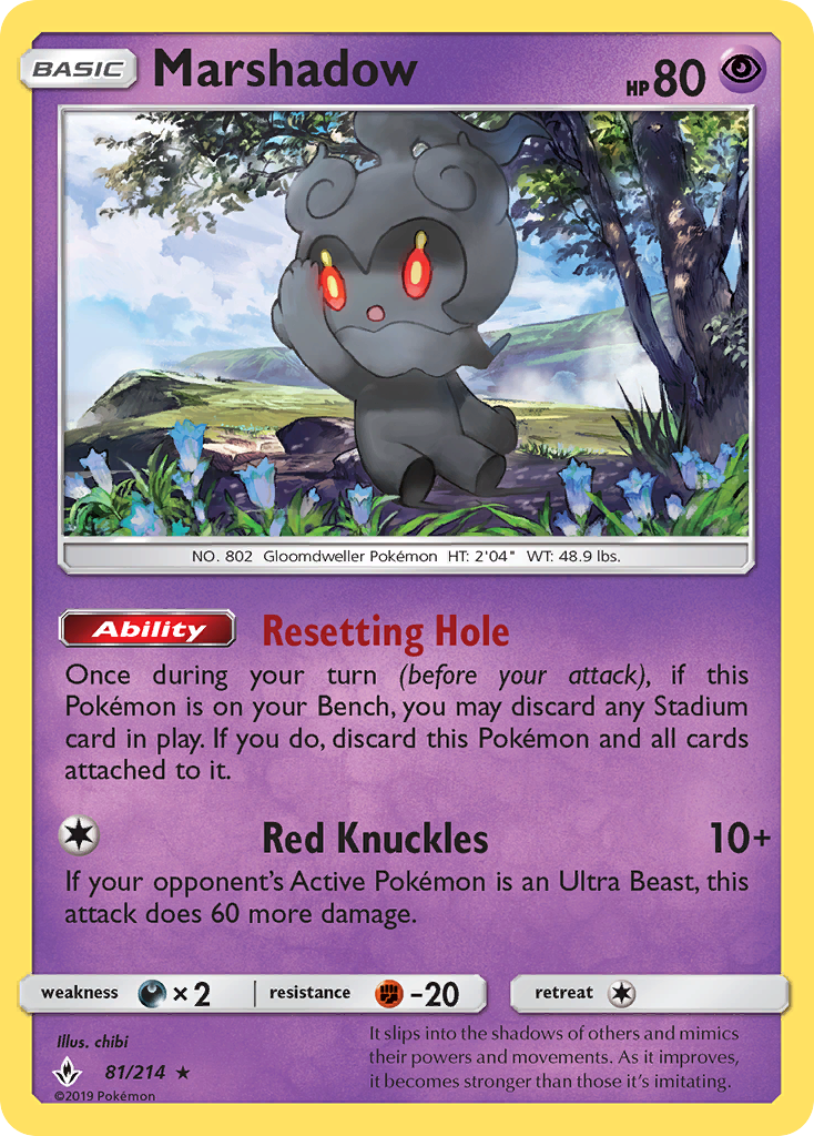 Marshadow - Unbroken Bonds SET-81