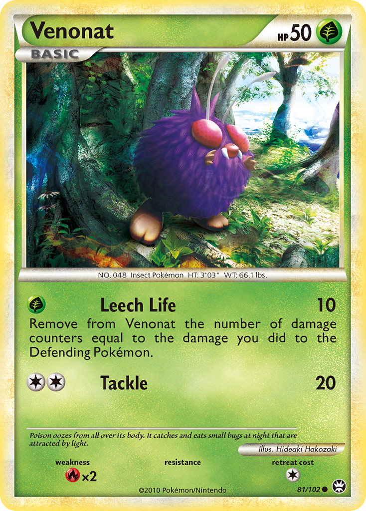 Venonat - HS Triumphant SET-81