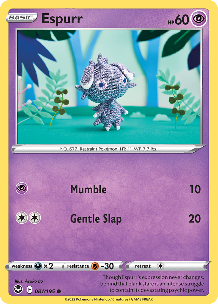 Espurr - Silver Tempest SET-81