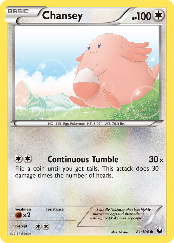 Chansey - Dark Explorers SET-81