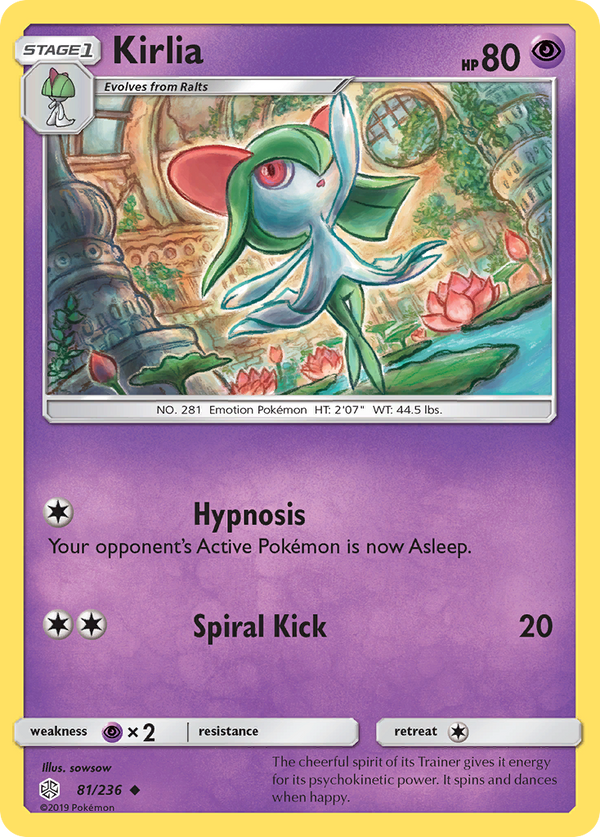 Kirlia - Cosmic Eclipse SET-81