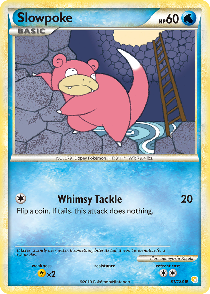 Slowpoke - HeartGold & SoulSilver SET-81