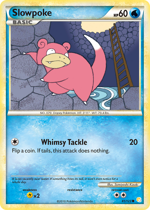 Slowpoke - HeartGold & SoulSilver SET-81