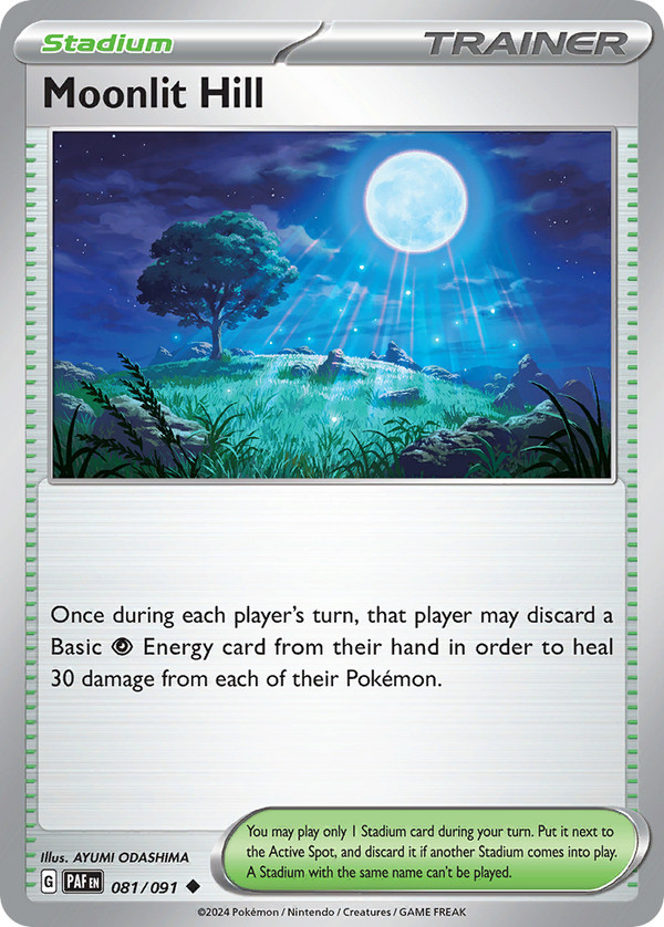 Moonlit Hill - Paldean Fates SET-81