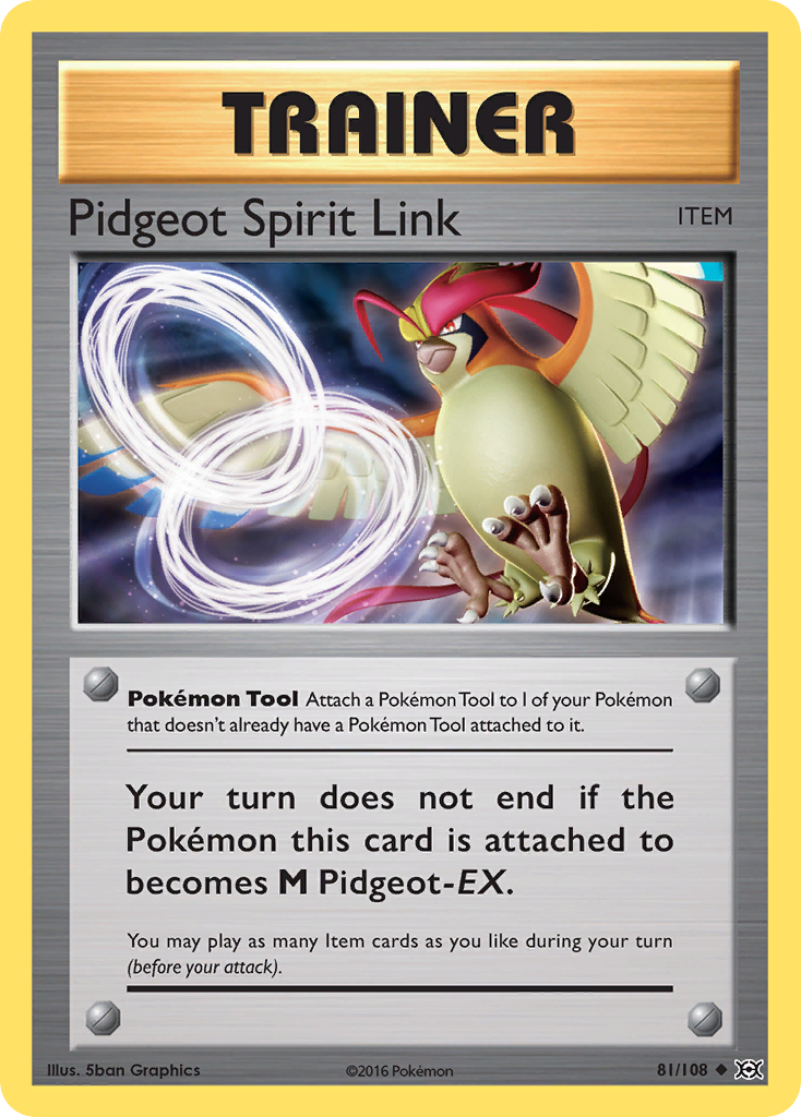 Pidgeot Spirit Link - Evolutions SET-81
