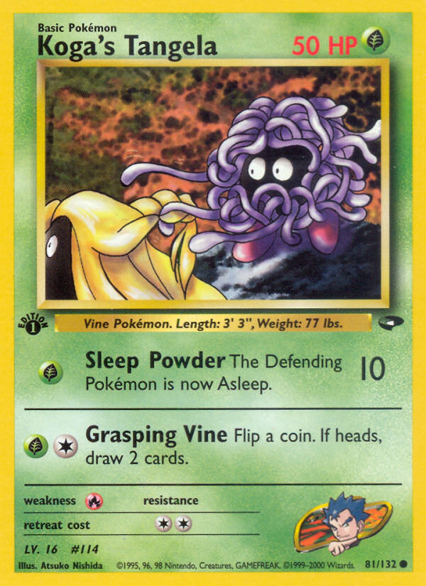 Koga's Tangela - Gym Challenge SET-81