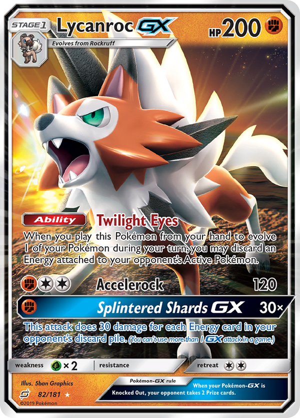 Lycanroc-GX - Team Up SET-82
