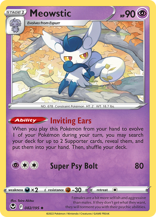 Meowstic - Silver Tempest SET-82