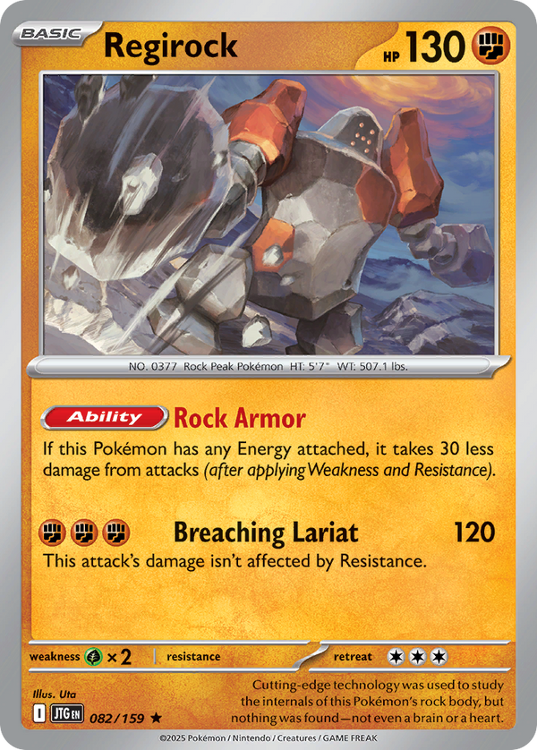 Regirock - Journey Together SET-82