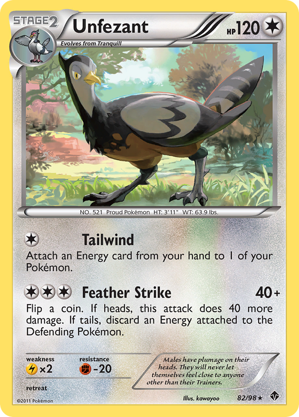 Unfezant - Emerging Powers SET-82