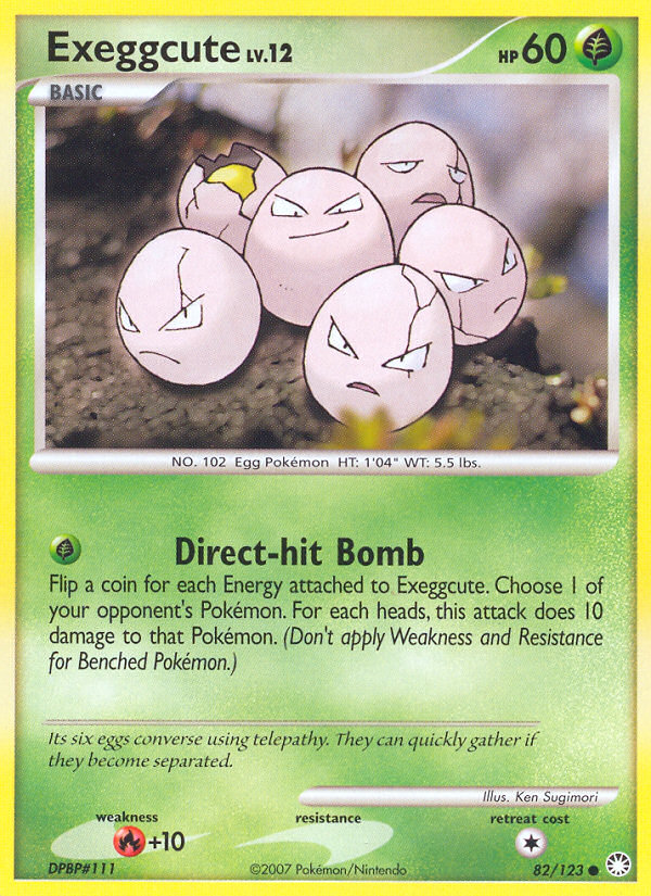 Exeggcute - Mysterious Treasures SET-82