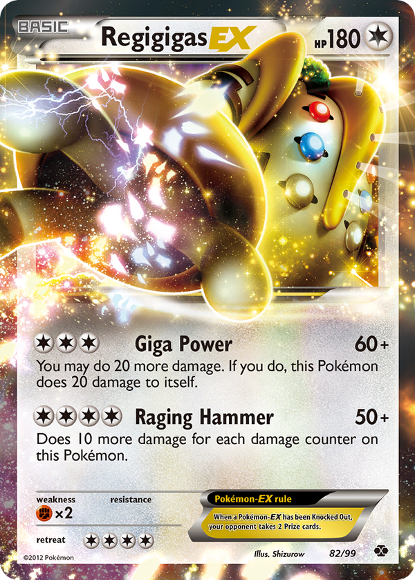 Regigigas-EX - Next Destinies SET-82