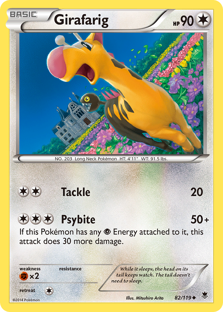 Girafarig - Phantom Forces SET-82