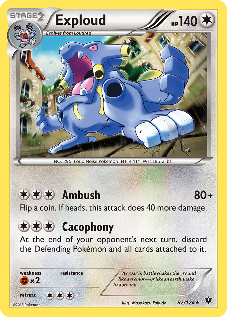 Exploud - Fates Collide SET-82