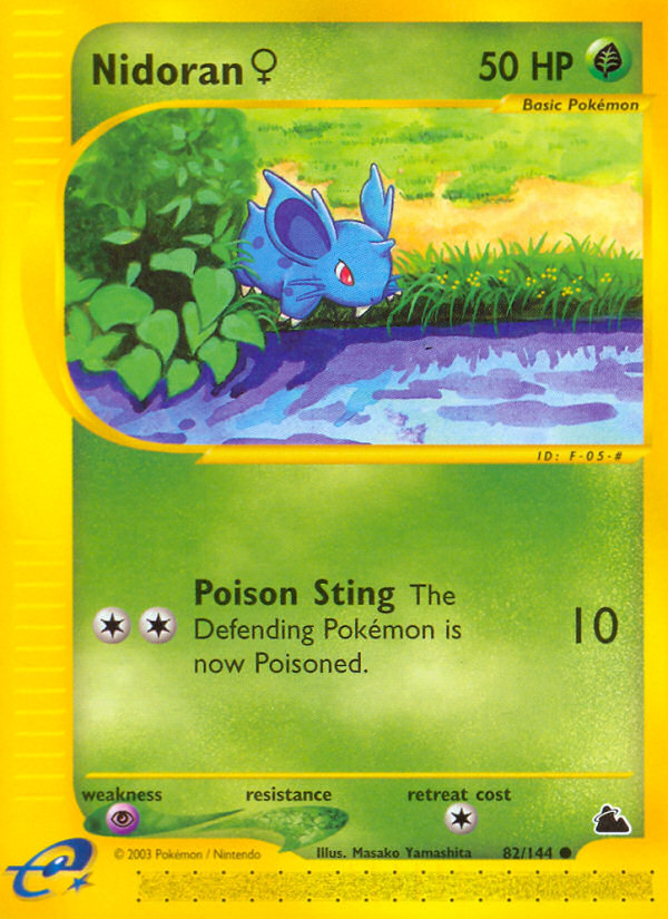 Nidoran ? - Skyridge SET-82