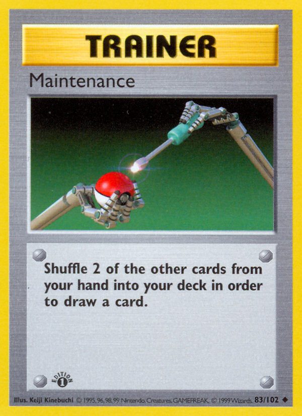 Maintenance - Base SET-83