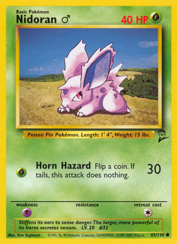 Nidoran ? - Base SET 2-83