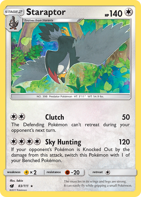 Staraptor - Crimson Invasion SET-83