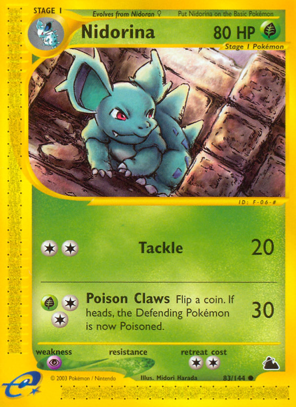 Nidorina - Skyridge SET-83