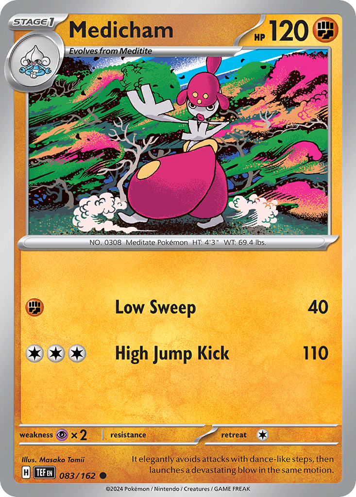 Medicham - Temporal Forces SET-83
