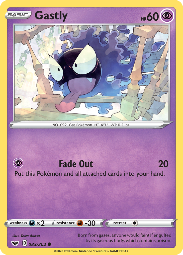 Gastly - Sword & Shield SET-83