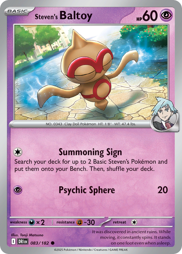 Steven's Baltoy - Destined Rivals SET-83