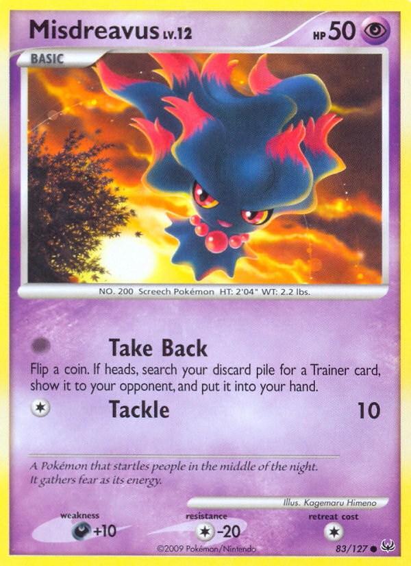 Misdreavus - Platinum SET-83