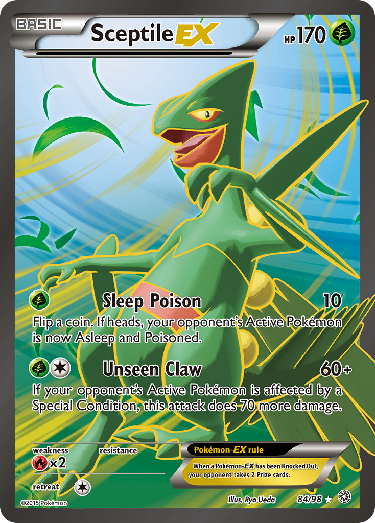 Sceptile-EX - Ancient Origins SET-84
