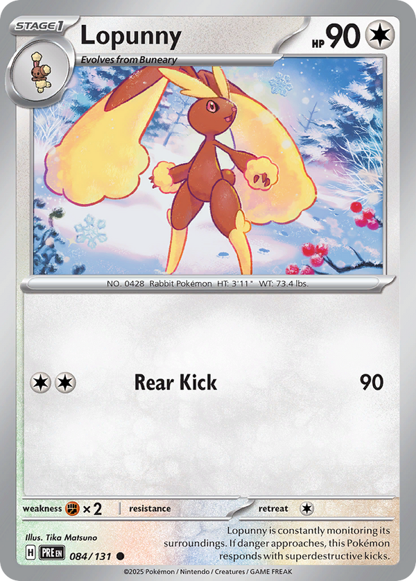 Lopunny - Prismatic Evolutions SET-84