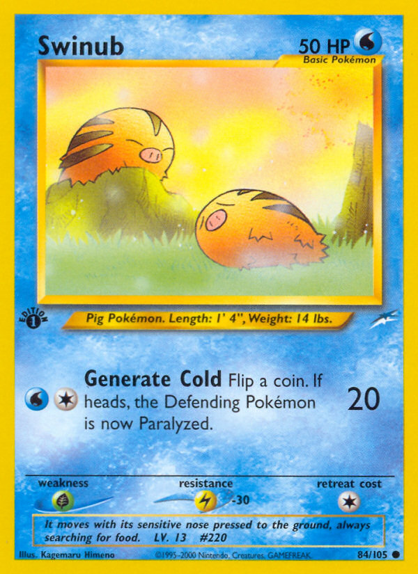 Swinub - Neo Destiny SET-84